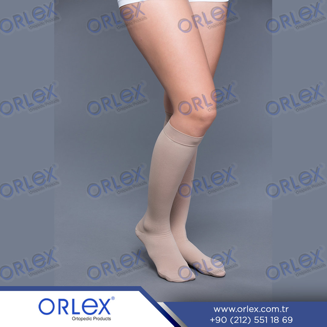 ORLEX DİZ ALTI VARİS ÇORABI